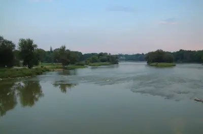 View of the Grand River in York